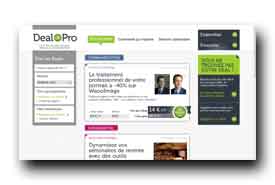 screenshot de www.dealonpro.fr