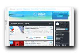 screenshot de www.dealy.fr