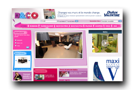 screenshot de www.deco.fr