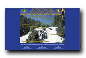 screenshot de www.parcdeschutes.com