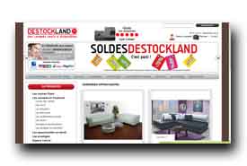 screenshot de www.destockland.fr