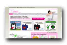 screenshot de www.divao.com/tee-shirt/