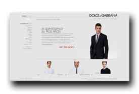 screenshot de store.dolcegabbana.com