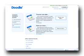 screenshot de doodle.com