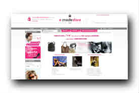 screenshot de www.e-modestoreparis.fr