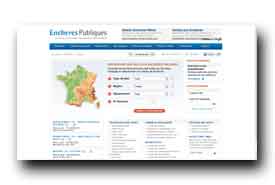 screenshot de www.encheres-publiques.com