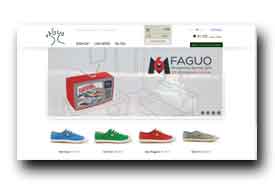 screenshot de www.faguo-shoes.com/fr/