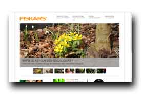 screenshot de www.fiskars.com