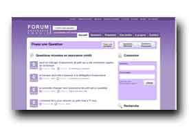 screenshot de www.forum-assurance-credit.com