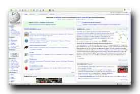 screenshot de fr.wikipedia.org
