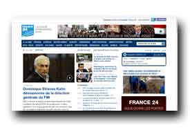 screenshot de www.france24.com/fr