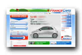 screenshot de www.francecars.fr