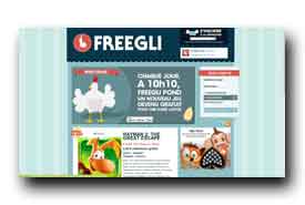 screenshot de www.freegli.com