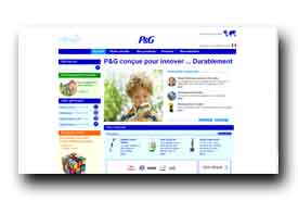 screenshot de fr.pg.com