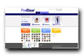 screenshot de www.funfacer.com