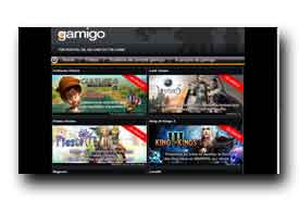 screenshot de www.gamigo.fr