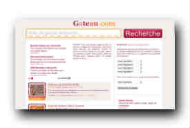 screenshot de www.gateau.com