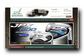 screenshot de www.golfdesmarques.com