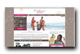 screenshot de www.greatfamilyholidays.fr