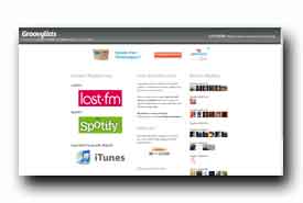 screenshot de groovylists.com