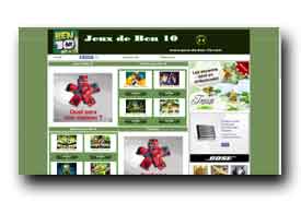 screenshot de www.jeux-de-ben-10.com