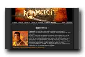 screenshot de www.kaamelott.info