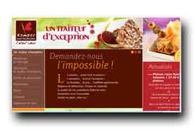 screenshot de www.kempergastronomie.com