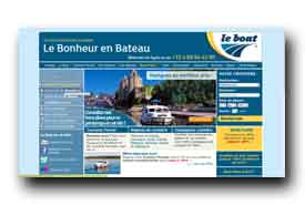 screenshot de www.leboat.fr