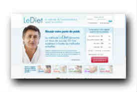 screenshot de www.lediet.fr