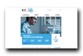 screenshot de www.leducationrecrute.fr
