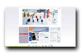 screenshot de www.les3vallees.com