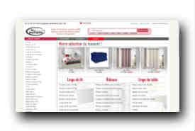 screenshot de www.linge-de-maison.net