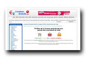 screenshot de www.livraison-gratuite.eu