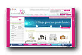 screenshot de www.mademoiselle-bio.com