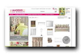 screenshot de www.maisonsdumonde.com