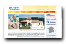 screenshot de www.maisonsdenfrance.com