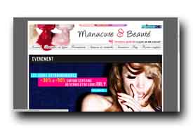 screenshot de www.manucure-beaute.com