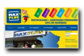 screenshot de www.maxplus.fr