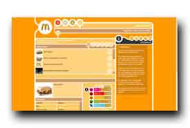 screenshot de www.mcdonaldsmenu.info