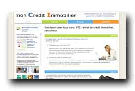 screenshot de www.mon-credit-immobilier.info