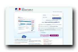 screenshot de www.monservicepublic.fr