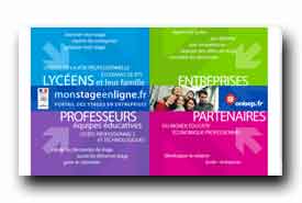 screenshot de www.monstageenligne.fr