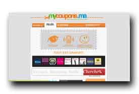 screenshot de www.mycoupons.ma