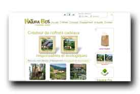 screenshot de www.naturabox.com/shop