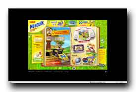 screenshot de www.nesquik-club.com