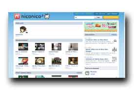 screenshot de www.niconico.com