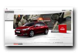 screenshot de www.c4.citroen.com/fr 