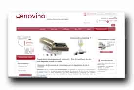 screenshot de www.oenovino.fr