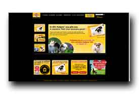 screenshot de www.pedigree.fr