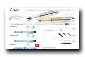 screenshot de www.pilotpen.fr